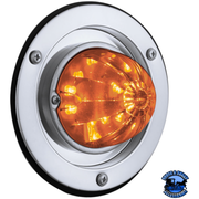 17 LED DUAL FUNCTION WATERMELON LIGHT SLEEPER BUNK KIT WITH 304 STAINLESS STEEL BEZEL (Choose LED Color) (Choose Lens) Watermelon Light Amber / Amber,Amber / Clear,Red / Red,Red / Clear Light Gray