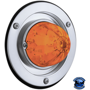 17 LED DUAL FUNCTION WATERMELON LIGHT SLEEPER BUNK KIT WITH 304 STAINLESS STEEL BEZEL (Choose LED Color) (Choose Lens) Watermelon Light Amber / Amber,Amber / Clear,Red / Red,Red / Clear Light Gray