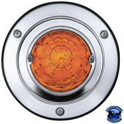 17 LED DUAL FUNCTION WATERMELON LIGHT SLEEPER BUNK KIT WITH 304 STAINLESS STEEL BEZEL (Choose LED Color) (Choose Lens) Watermelon Light Amber / Amber,Amber / Clear,Red / Red,Red / Clear Light Gray