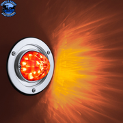 17 LED DUAL FUNCTION WATERMELON LIGHT SLEEPER BUNK KIT WITH 304 STAINLESS STEEL BEZEL (Choose LED Color) (Choose Lens) Watermelon Light Amber / Amber,Amber / Clear,Red / Red,Red / Clear Saddle Brown