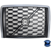 GRILLE WITH BUG SCREEN FOR 2018-2024 VOLVO VNL (Choose Color) GRILLE Silver Dark Slate Gray