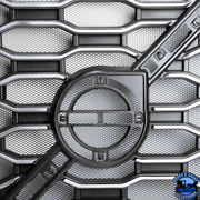 GRILLE WITH BUG SCREEN FOR 2018-2024 VOLVO VNL (Choose Color) GRILLE Silver,Black Dark Slate Gray