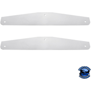 24" X 4" STAINLESS STEEL BOTTOM MUD FLAP PLATES - BOLT THRU (CARD OF 2) #21409P MUD FLAP HANGERS Light Gray