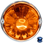 GLASS WATERMELON FLUSH MOUNT KIT 1157 2 wire (Choose Lens Color) WATERMELON Amber,Dark Amber,Clear,Red Sienna