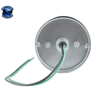 GLASS WATERMELON FLUSH MOUNT KIT 1157 2 wire (Choose Lens Color) WATERMELON Amber,Dark Amber,Clear,Red Light Slate Gray