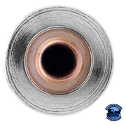 1/2"-13 THREAD ON FLAME GEARSHIFT KNOB - CHROME #70566B SHIFTER Dark Gray