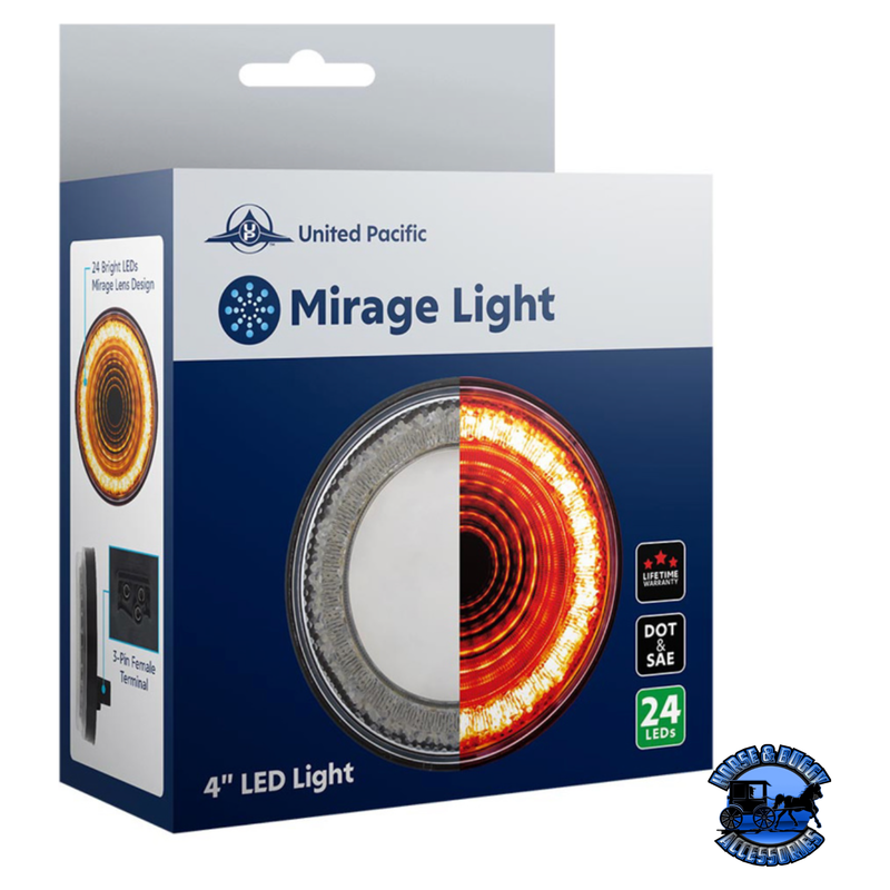 24 LED 4" MIRAGE LIGHT (BACK-UP) #36836 light Midnight Blue