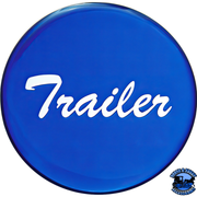"TRAILER" GLOSSY AIR VALVE KNOB CANDY COLOR STICKER (Choose Color) Air Valve Sticker Blue Royal Blue