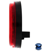 24 LED 4" ROUND MIRAGE LIGHT (STOP, TURN & TAIL) (Choose Lens) light Red,Clear Maroon