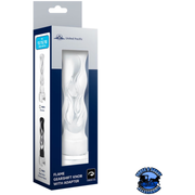 THREAD-ON FLAME GEARSHIFT KNOB WITH ADAPTER FOR EATON FULLER 13/15/18 SPEED (Choose Color) Shift Cover Chrome,Black Midnight Blue