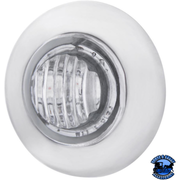 2 LED 3/4" MINI DUAL FUNCTION DOUBLE FURY LIGHT (CLEARANCE/MARKER) (Choose LED Color) Clearance Light Amber & Blue,Amber & Green,Amber & Purple,Amber & Red,Amber & White,Red & Blue,Red & Green,Red & Purple,Red & White Light Gray