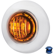 2 LED 3/4" MINI DUAL FUNCTION DOUBLE FURY LIGHT (CLEARANCE/MARKER) (Choose LED Color) Clearance Light Amber & Blue,Amber & Green,Amber & Purple,Amber & Red,Amber & White,Red & Blue,Red & Green,Red & Purple,Red & White Light Gray