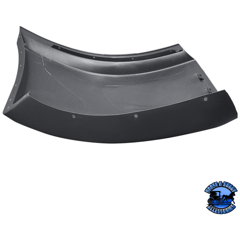 BUMPER COVER WITH AERO HOLES FOR 2018-2025 INTERNATIONAL LT (Choose Side) Bumper Cover Driver's Side,Passenger's Side Dark Slate Gray