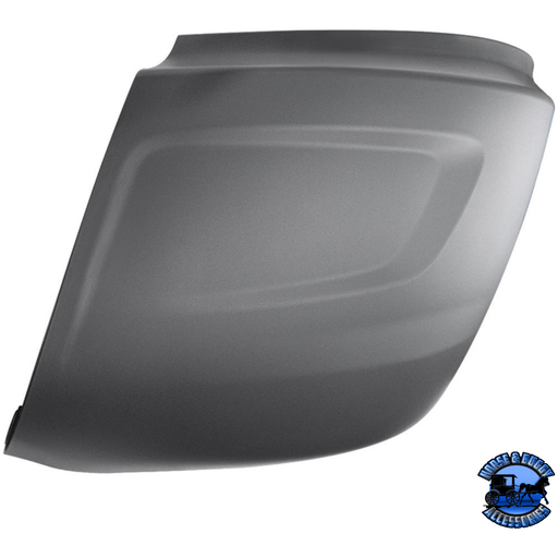 BUMPER COVER WITH AERO HOLES FOR 2018-2025 INTERNATIONAL LT (Choose Side) Bumper Cover Driver's Side,Passenger's Side Dim Gray