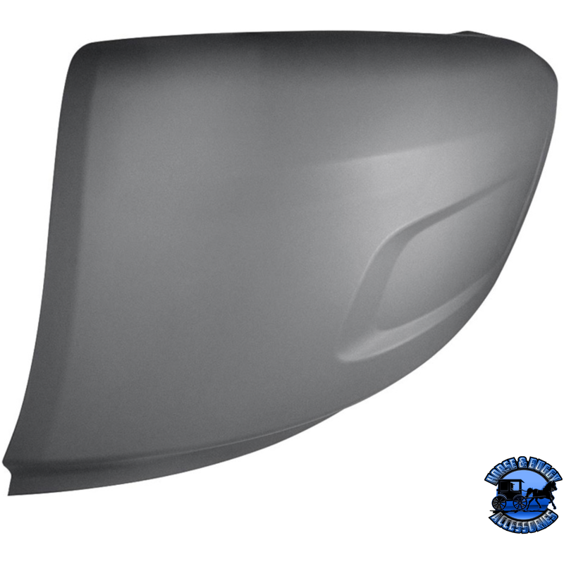 BUMPER COVER WITH AERO HOLES FOR 2018-2025 INTERNATIONAL LT (Choose Side) Bumper Cover Driver's Side,Passenger's Side Slate Gray