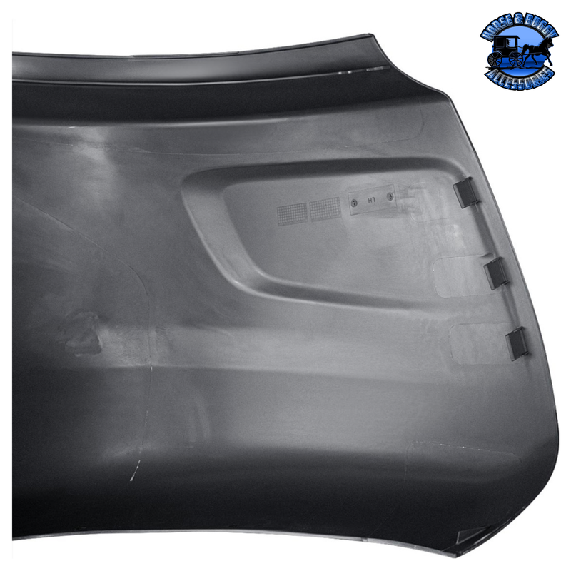 BUMPER COVER WITH AERO HOLES FOR 2018-2025 INTERNATIONAL LT (Choose Side) Bumper Cover Driver's Side,Passenger's Side Dim Gray