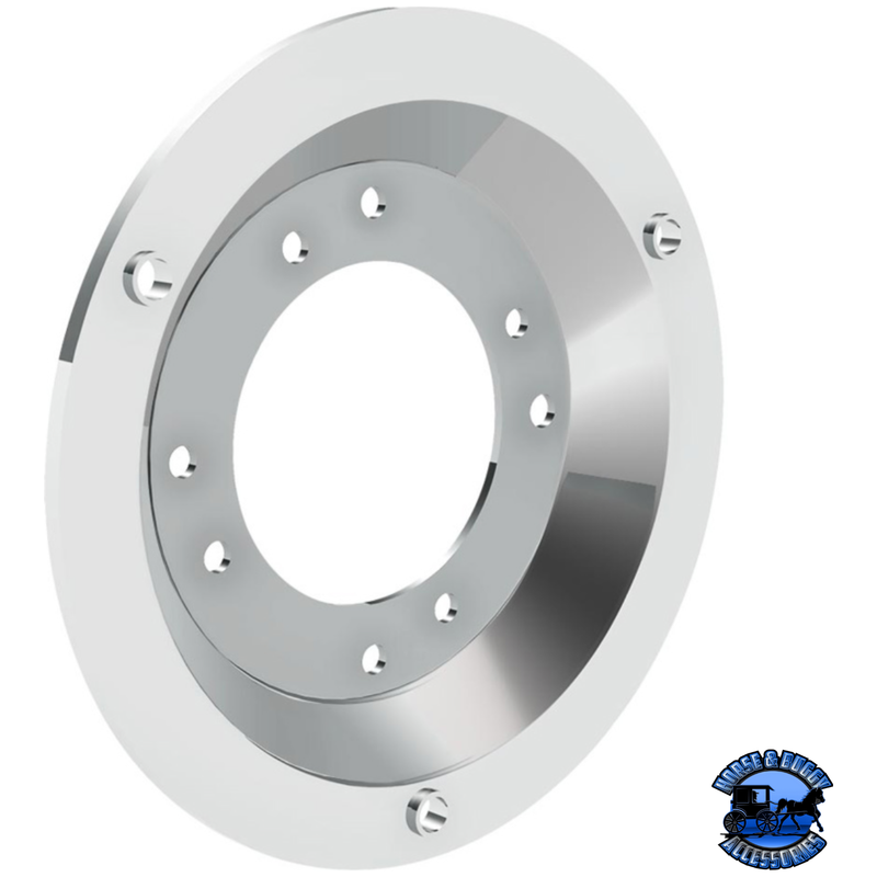 CHROME PLASTIC WATERMELON LIGHT SLEEPER BUNK LED ADAPTER-CONCAVE STYLEv #10514 WATERMELON Light Gray