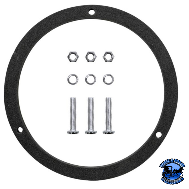 CHROME PLASTIC WATERMELON LIGHT SLEEPER BUNK LED ADAPTER-CONCAVE STYLEv #10514 WATERMELON Dark Slate Gray