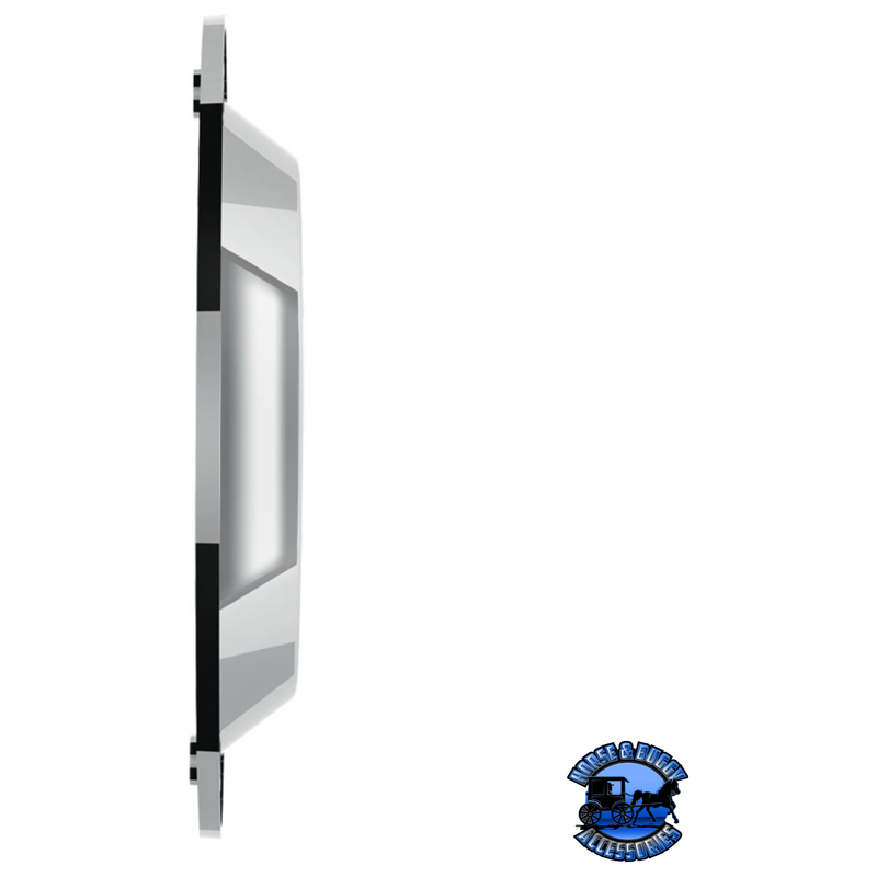 CHROME PLASTIC WATERMELON LIGHT SLEEPER BUNK LED ADAPTER-CONCAVE STYLEv #10514 WATERMELON Gray