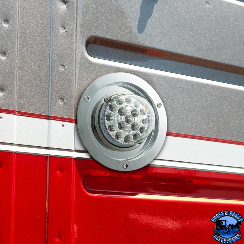 CHROME PLASTIC WATERMELON LIGHT SLEEPER BUNK LED ADAPTER-CLASSIC #10513 WATERMELON Dark Gray