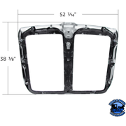 CHROME GRILLE WITH INNER MOUNTING FRAME FOR 2013-2021 KENWORTH T680 #21736 Grille Dark Slate Gray