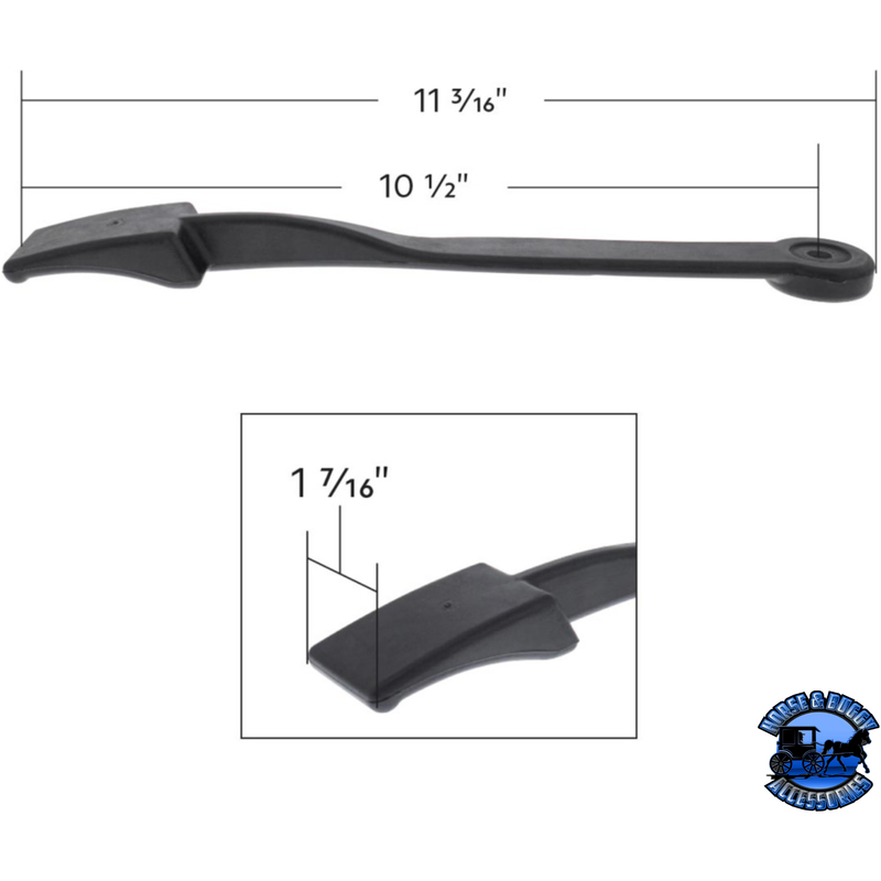 HOOD LATCH FOR FREIGHTLINER CENTURY #43008 Latch Dark Slate Gray