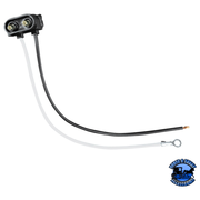 2 WIRE PIGTAIL WITH 2 PRONG VERTICAL STYLE PLUG-6" LEAD #34255P plug Lavender