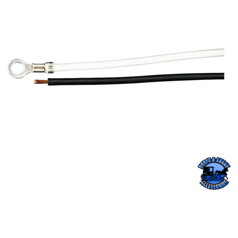 2 WIRE PIGTAIL WITH 2 PRONG VERTICAL STYLE PLUG-6" LEAD #34255P plug Lavender