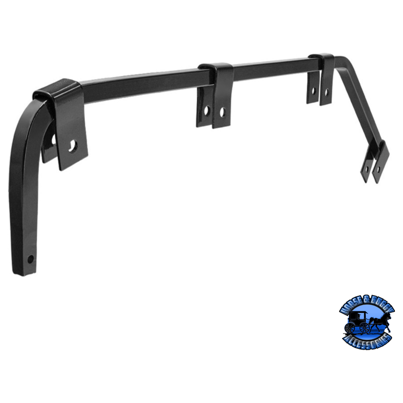 BLACK ANGLED MUD FLAP HANGERS WITH MOUNTING HARDWARE (Choose Coil) MUD FLAP HANGERS No Coil,Single Coil Dark Slate Gray