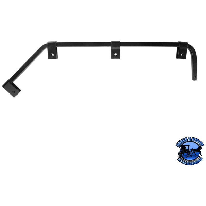 BLACK ANGLED MUD FLAP HANGERS WITH MOUNTING HARDWARE (Choose Coil) MUD FLAP HANGERS No Coil,Single Coil Dark Slate Gray