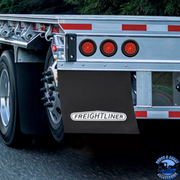 24" X 24" BLACK PROFLEX MUD FLAP (Choose Style) Mud Flap No Graphic,Freightliner Logo Black