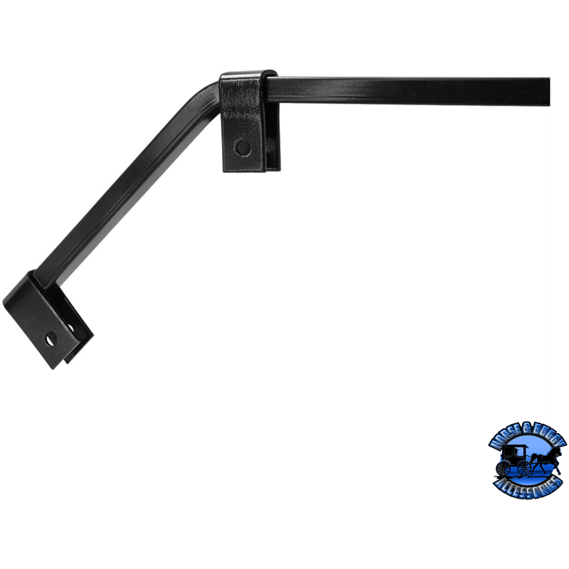 BLACK ANGLED MUD FLAP HANGERS WITH MOUNTING HARDWARE (Choose Coil) MUD FLAP HANGERS No Coil,Single Coil Dark Slate Gray