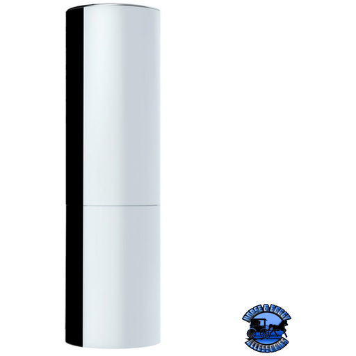 33MM X 7-1/4" CHROME PLASTIC TALL CYLINDER NUT COVER - THREAD-ON (10 PCS) #10371 NUT COVER Light Gray