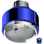 M30X3.5 THREAD-ON GEARSHIFT ADAPTER W/LED MOUNT FOR EATON-FULLER 9/10 SPEED (Choose Color) Adapter Blue,Green,Orange,Yellow,Red,Silver,White,Purple,Black,Matte Black Light Slate Gray