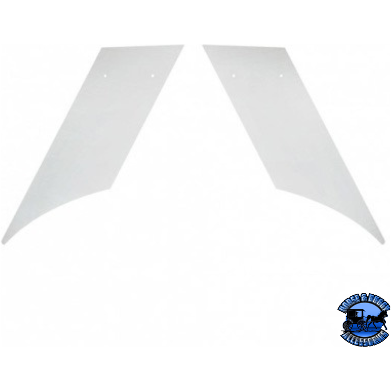 STAINLESS HOOD EMBLEM STRIPE ACCENT FOR 2008-2023 PETERBILT 389 #29028 EMBLEM Light Gray