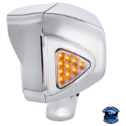 10 HIGH POWER LED PROJECTION HEADLIGHT ASSEMBLY WITH MOUNTING ARM & TURN SIGNAL SIDE POD (Choose Color) (Choose Side) LED Headlight Chrome / Driver's Side,Chrome / Passenger's Side,Black / Driver's Side,Black / Passenger's Side Light Gray