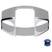 CHROME UPPER STEERING COLUMN COVER FOR 1997-2001 KENWORTH W900/T800 AND PETERBILT 379/378 #40905 Upper Steering Cover Column Dark Gray