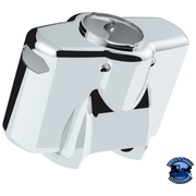 CHROME PLASTIC UPPER STEERING COLUMN COVER FOR PETERBILT 379/378 (1998-2005), 335 (2005-2010), 330 (2000-2010) #21709 Upper Steering Cover Column Light Gray