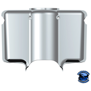 CHROME PLASTIC UPPER STEERING COLUMN COVER FOR PETERBILT 379/378 (1998-2005), 335 (2005-2010), 330 (2000-2010) #21709 Upper Steering Cover Column Light Gray