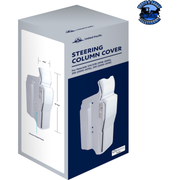 CHROME PLASTIC MID STEERING COLUMN COVER FOR PETERBILT 379/378 (1998-2005), 335 (2005-2010), 330 (2000-2010) #40949 Mid Steering Column Cover Gray