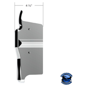 CHROME PLASTIC MID STEERING COLUMN COVER FOR PETERBILT 379/378 (1998-2005), 335 (2005-2010), 330 (2000-2010) #40949 Mid Steering Column Cover Dark Gray