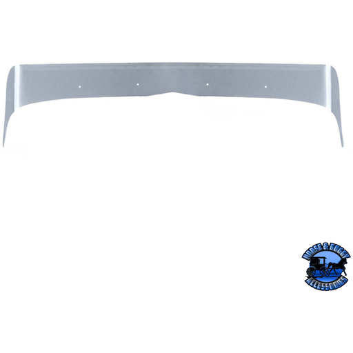 430 STAINLESS STEEL BUG SHIELD FOR PETERBILT 378/379 SHORT HOOD AND 357 #29018 BUG SHIELD Dark Gray