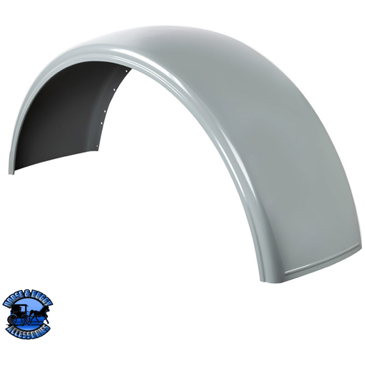 ALUMINUM FRONT FENDER FOR PETERBILT 357/379 (Choose Side) FENDER Driver's Side Dark Gray