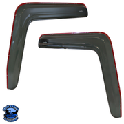 WINDOW VENT VISOR FOR PETERBILT 379 - SMOKE (PAIR) #91500 Window Vent Visor Dark Slate Gray