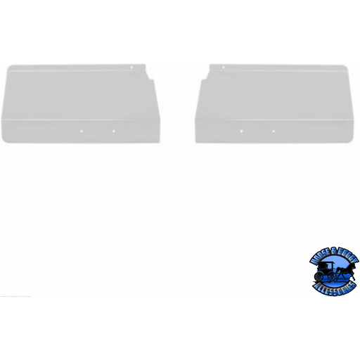 1986+ PETERBILT 378/379 STAINLESS FENDER GUARD #20572 FENDER GUARD Light Gray