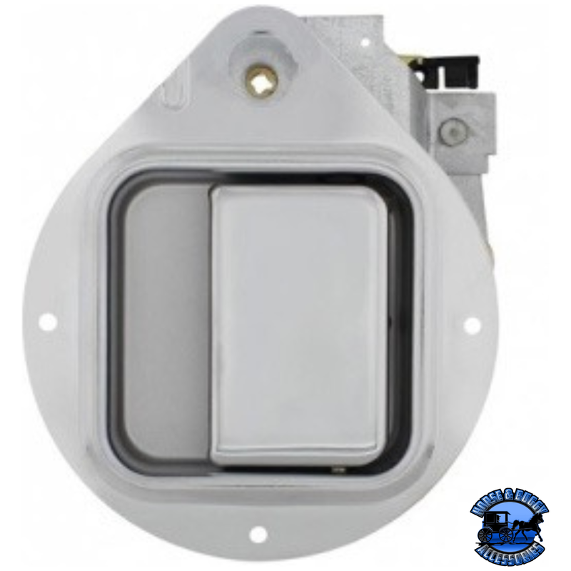 CHROME EXTERIOR DOOR HANDLE FOR PETERBILT 379/378/385 (1987-2005), 377/376/375 (1987-2000) (Choose Side) Exterior Door Handle Driver's Side Gray