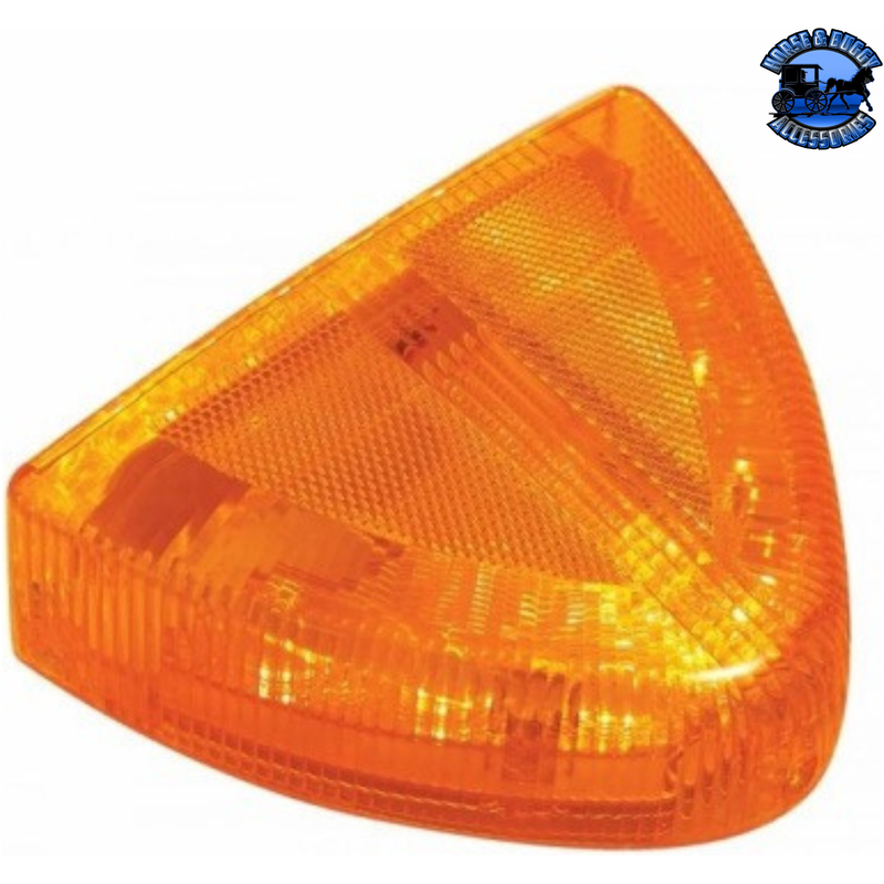 30 LED LOW PROFILE TURN SIGNAL LIGHT FOR 1987-2007 PETERBILT 379/378/357 (Choose Lens Color) TURN SIGNAL Amber,Clear Chocolate
