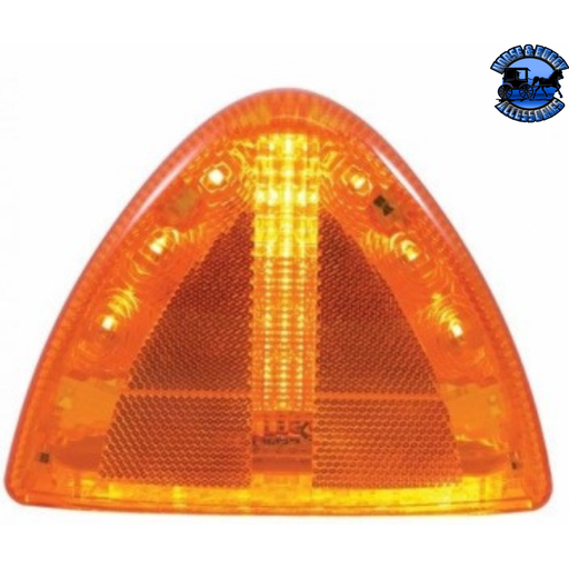 30 LED LOW PROFILE TURN SIGNAL LIGHT FOR 1987-2007 PETERBILT 379/378/357 (Choose Lens Color) TURN SIGNAL Amber,Clear Chocolate