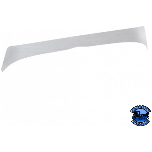 430 STAINLESS STEEL BUG SHIELD FOR PETERBILT 379 LONG HOOD #29000 BUG SHIELD Light Gray