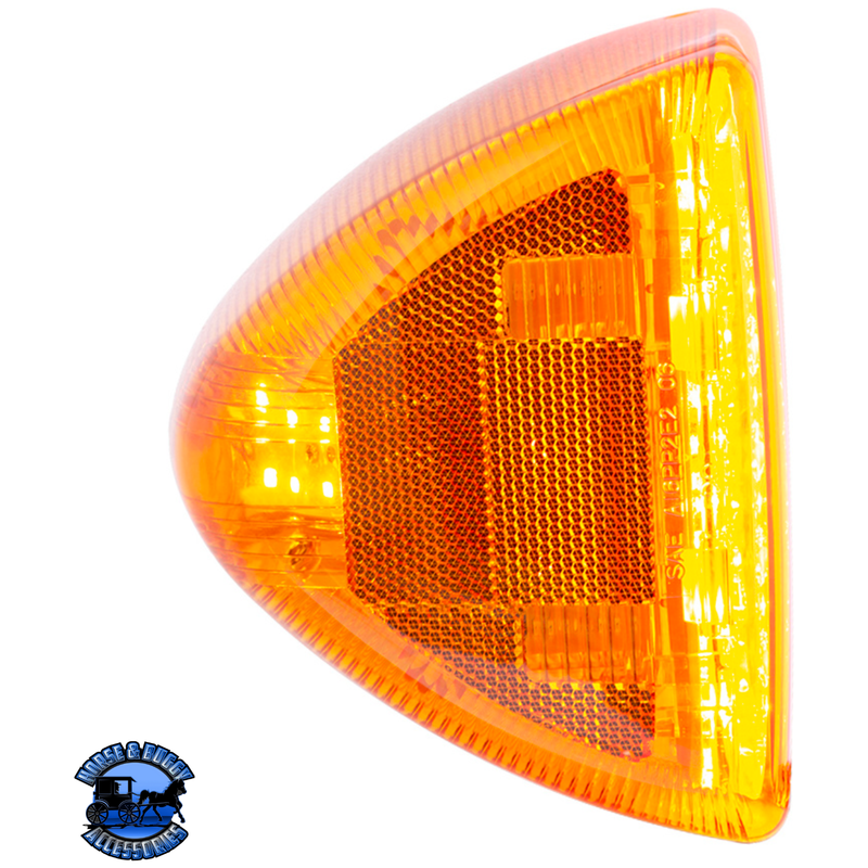 31 LED TURN SIGNAL LIGHT FOR 1987-2007 PETERBILT 379/378/357 (Choose Lens Color) TURN SIGNAL Amber,Clear Dark Orange